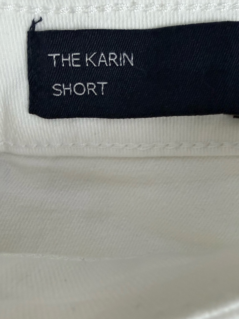 Boden White Denim The Karin Jean Shorts Bermuda Size 8 EUC - Picture 6 of 8